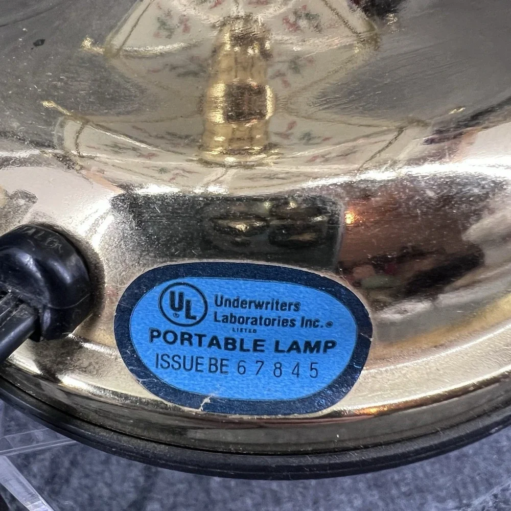 Vtg American Lighting 3-Way Brass Touch 12
